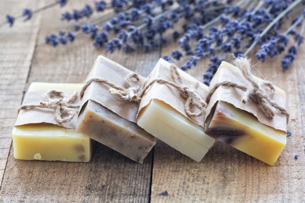 handmade lavender soap